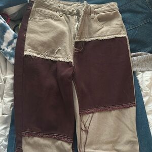 Brown Multicolor cargo